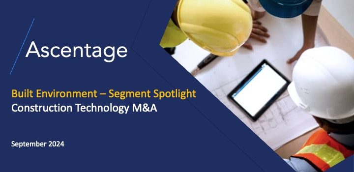 Construction Technology M&A September 2024