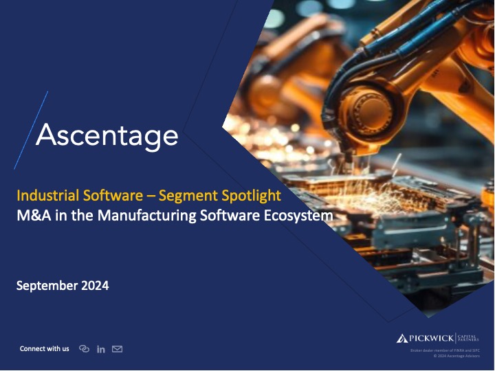 Manufacturing Software Market Update September 2024