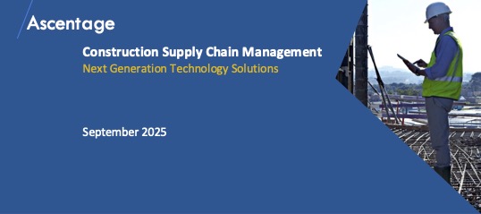 Construction Supply Chain Management September 2025